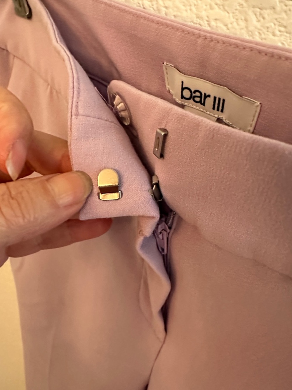 Bar III Lilac Women's Dress Pants - Picture 4 of 10